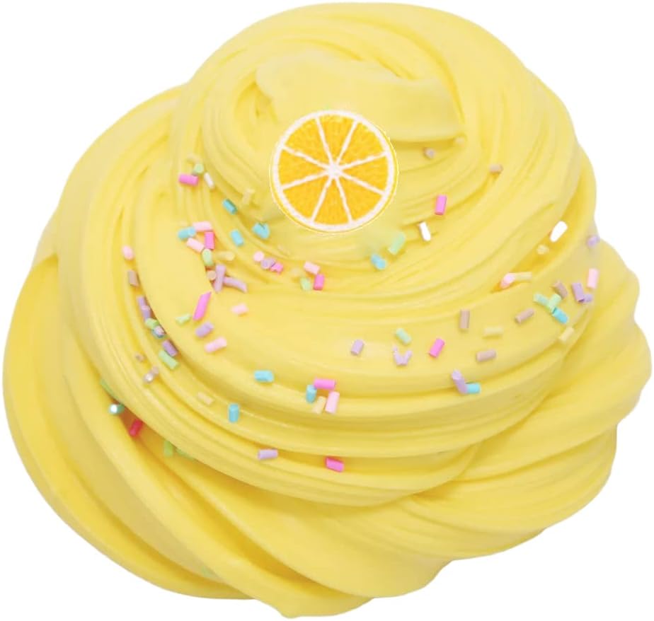 5 Pack Butter Slime Kit,Birthday Gifts for Kids,Party Favor for Girls  Boys,Non Sticky,Super Soft Sludge Toy