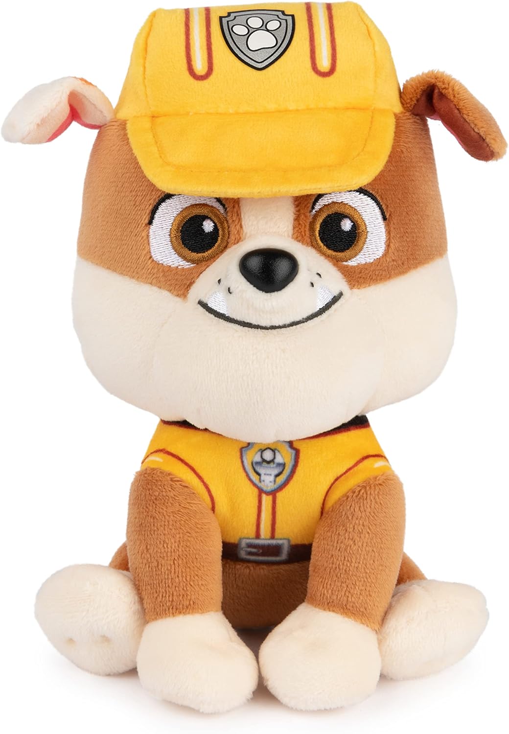 GUND Official PAW Patrol Rubble in Signature Construction Uniform Plush Toy, Stuffed Animal for Ages 1 and Up, 6 (Styles May Vary) GUND Official PAW Patrol Rubble in Signature Construction Uniform Plush Toy, Stuffed Animal for Ages 1 and Up, 6 (Styles May Vary)