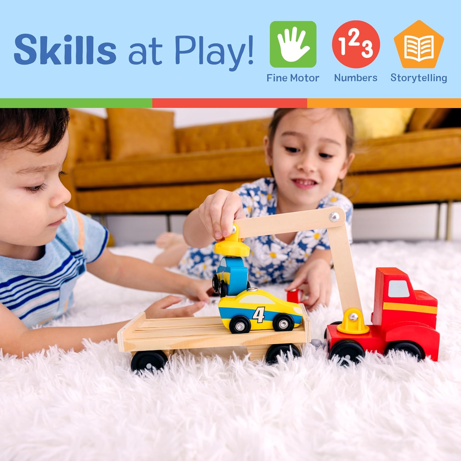 Melissa & Doug Magnetic Car Loader review