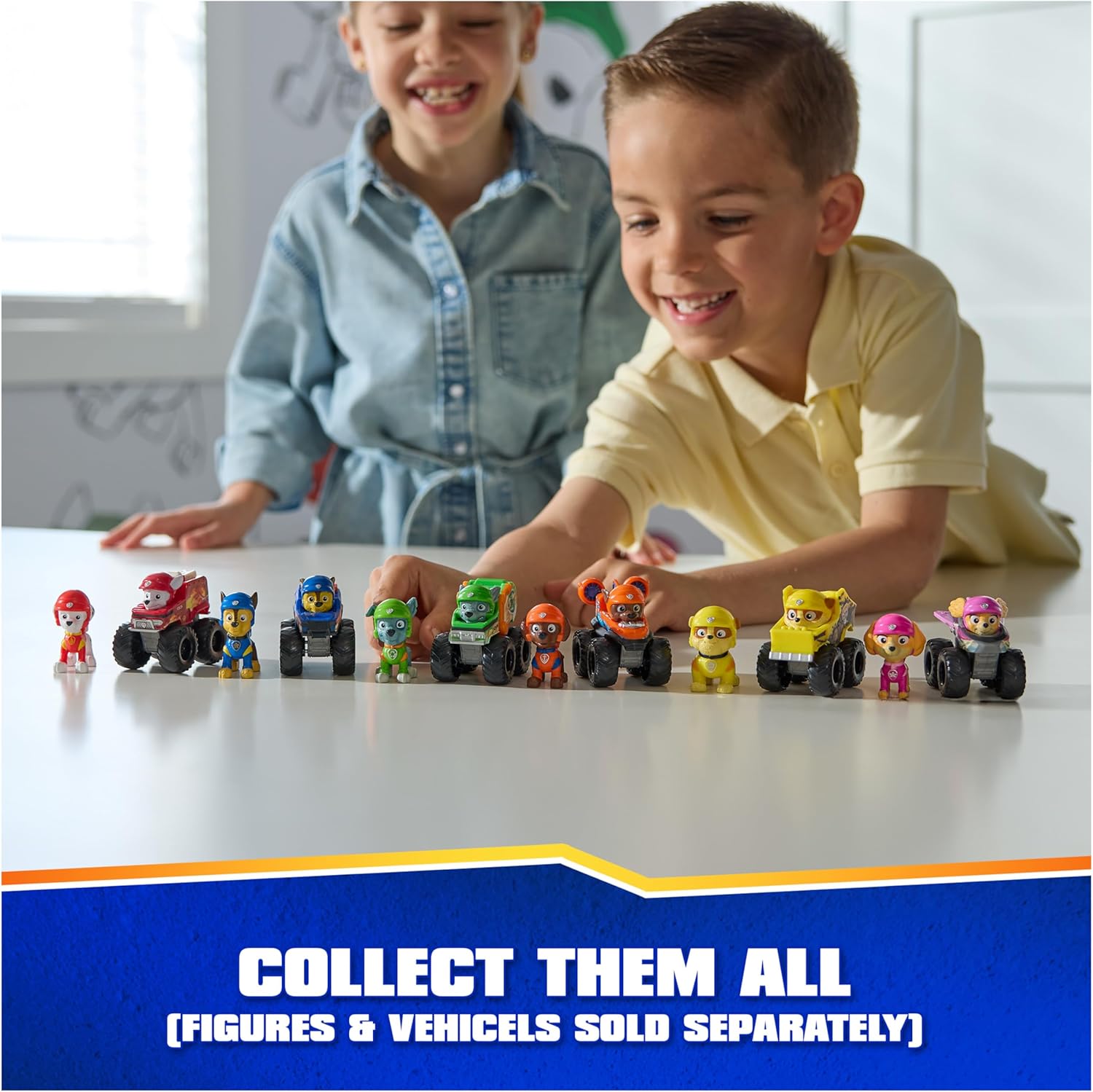Paw Patrol: Rescue Wheels, 6-Piece Pup Squad Racers, Toy Cars Gift Set, Kids Toys for Boys  Girls Ages 3 and Up