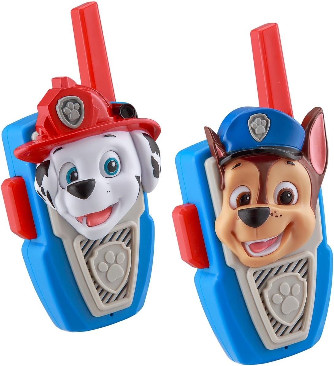 PAW Patrol Walkie Talkies - Set of 2 Kids Walkie Talkies Chase and Marshall – Excellent Walkie Talkies for Toddlers PAW Patrol Walkie Talkies - Set of 2 Kids Walkie Talkies Chase and Marshall – Excellent Walkie Talkies for Toddlers