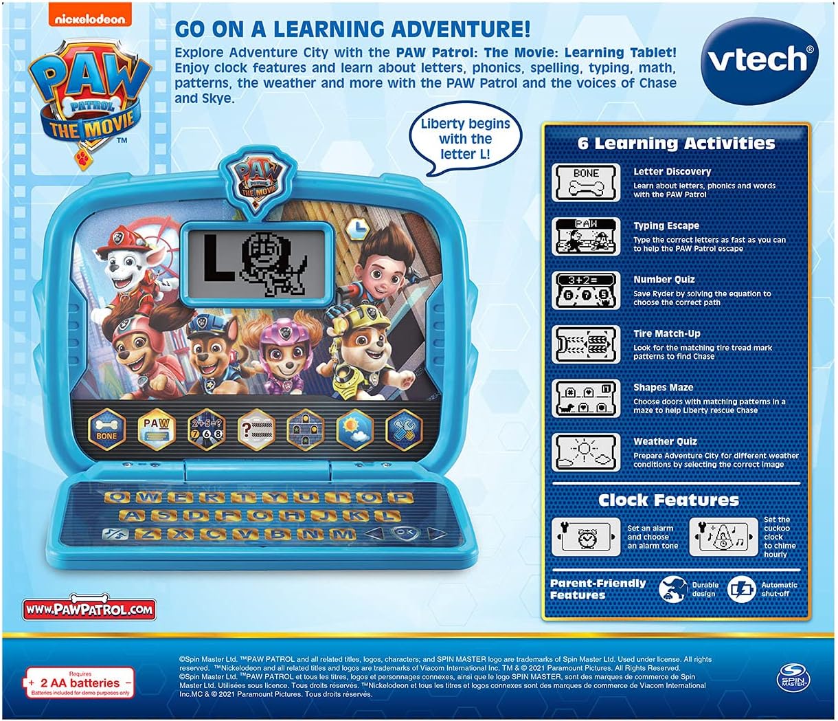 VTech PAW Patrol Learning Tablet , Blue