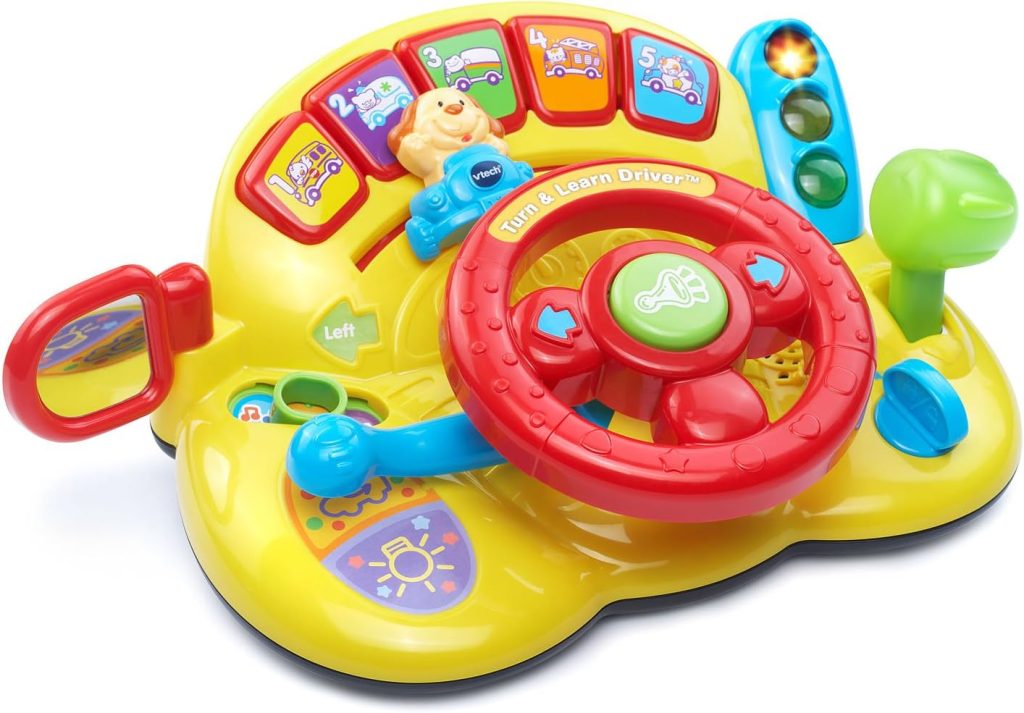 VTech Turn and Learn Driver, Yellow VTech Turn and Learn Driver, Yellow