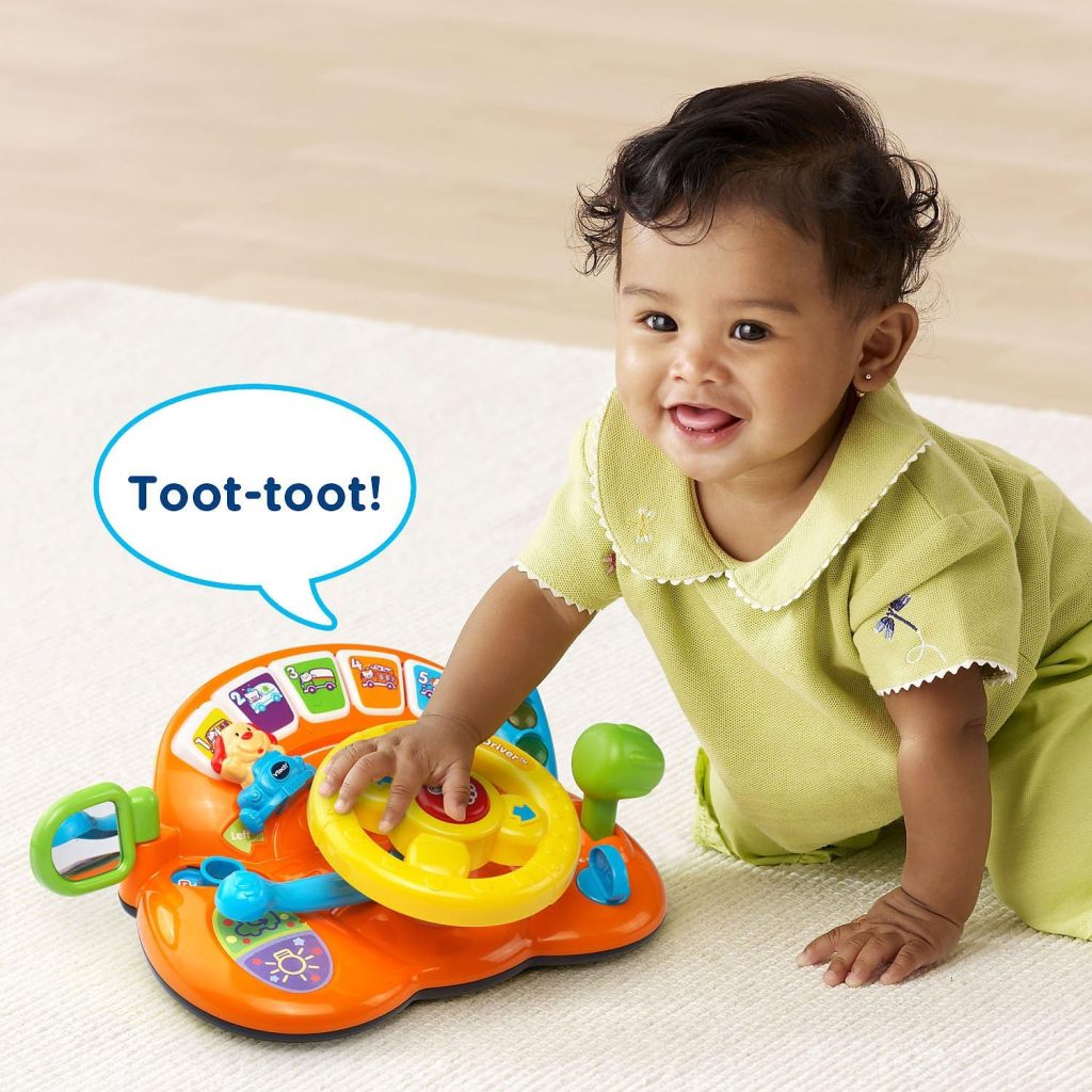 VTech Turn and Learn Driver, Yellow VTech Turn and Learn Driver, Yellow